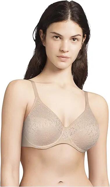 Chantelle Norah Full Coverage Unlined Molded Bra (Nude Blush) Women's Bra Cover