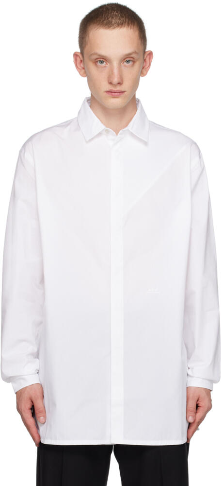 A-COLD-WALL* White Paneled Shirt Cover