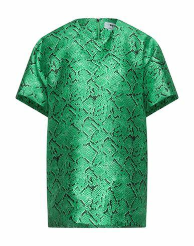 Msgm Woman Top Green Polyester Cover