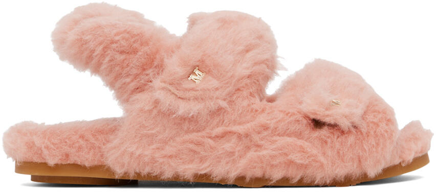 Max Mara Pink Teddy Sandals Cover