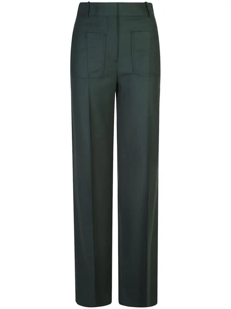 Victoria Beckham Alina tailored trousers - Green Cover