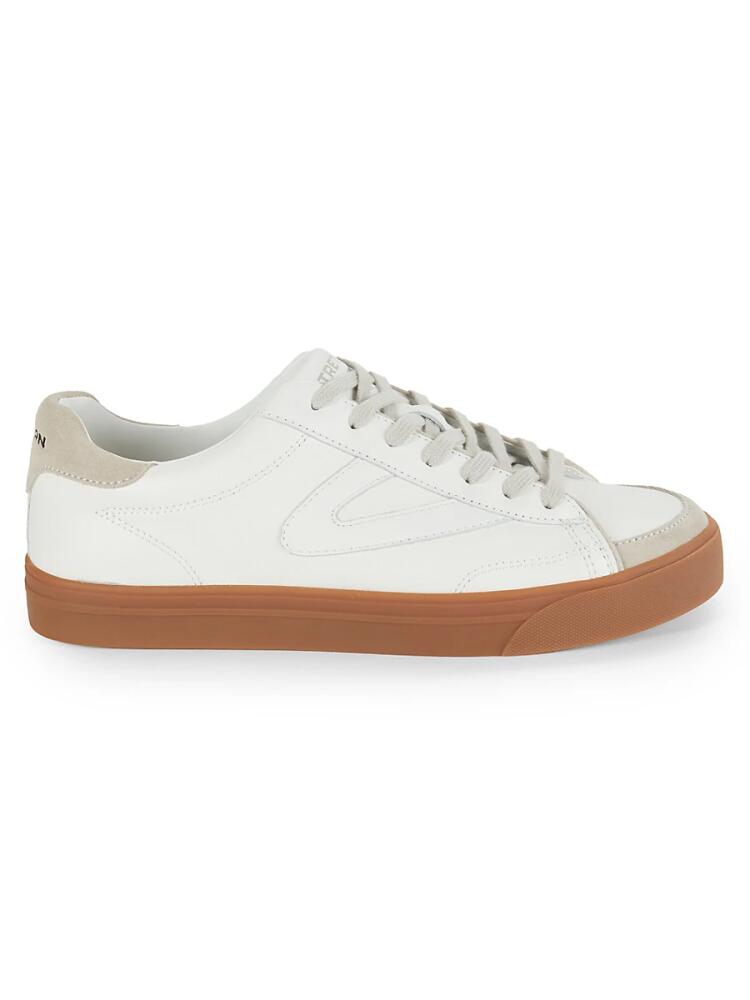 Tretorn Men's Kick Serve Leather Sneakers - Bright White Cover