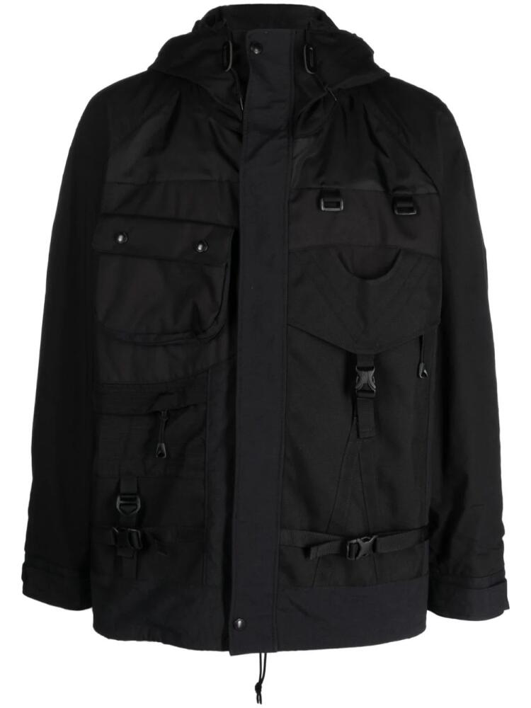 Junya Watanabe MAN hybrid backpack utility jacket - Black Cover