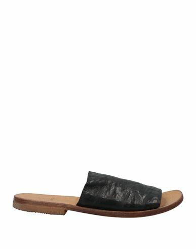 Moma Woman Sandals Black Calfskin Cover