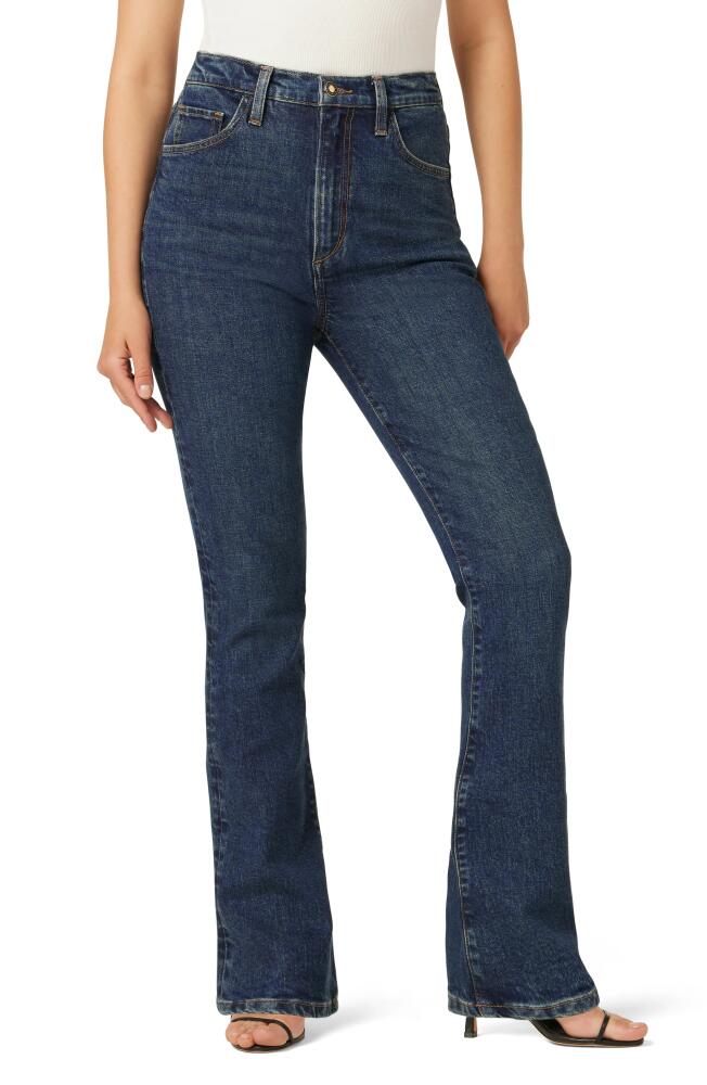 Favorite Daughter The Valentina Shortie Super High Waist Mini Bootcut Jeans in Woodside Cover