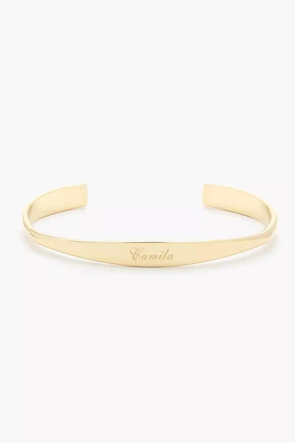 brook & york Custom Name Cuff Bracelet Cover