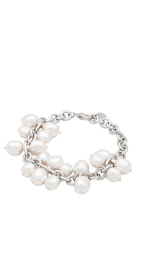 Cult Gaia Dolly Bracelet in White Cover