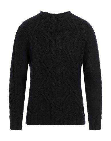 Brian Dales Man Sweater Midnight blue Cotton, Polyamide, Elastane Cover