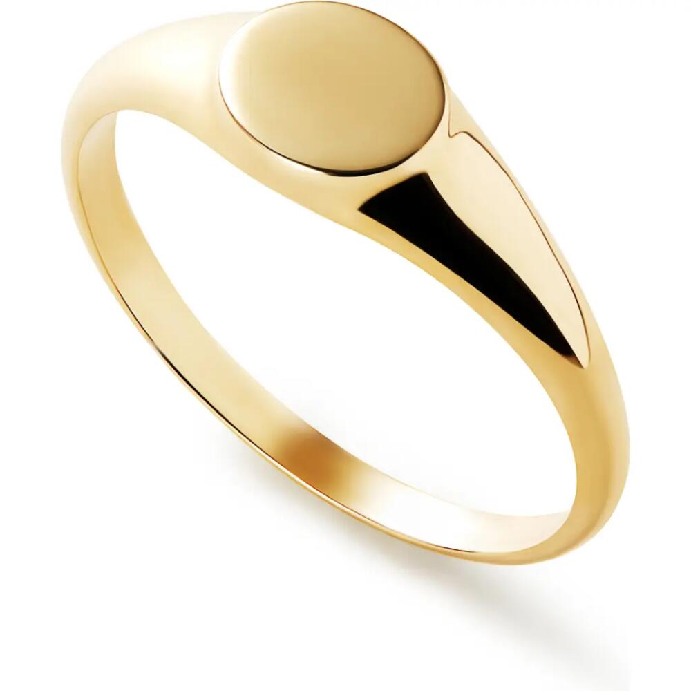 Ana Luisa Gold Band Ring - Gold Signet Ring Cover