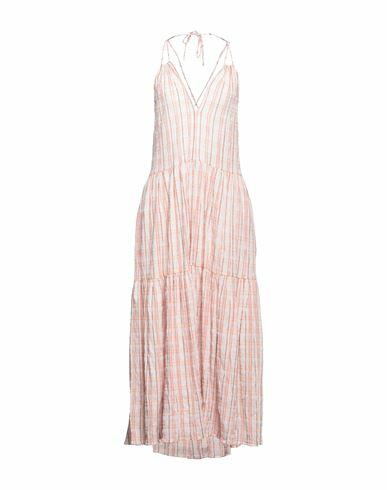 Katia Giannini Woman Midi dress Light pink Viscose, Cotton, Polyamide, Elastane Cover