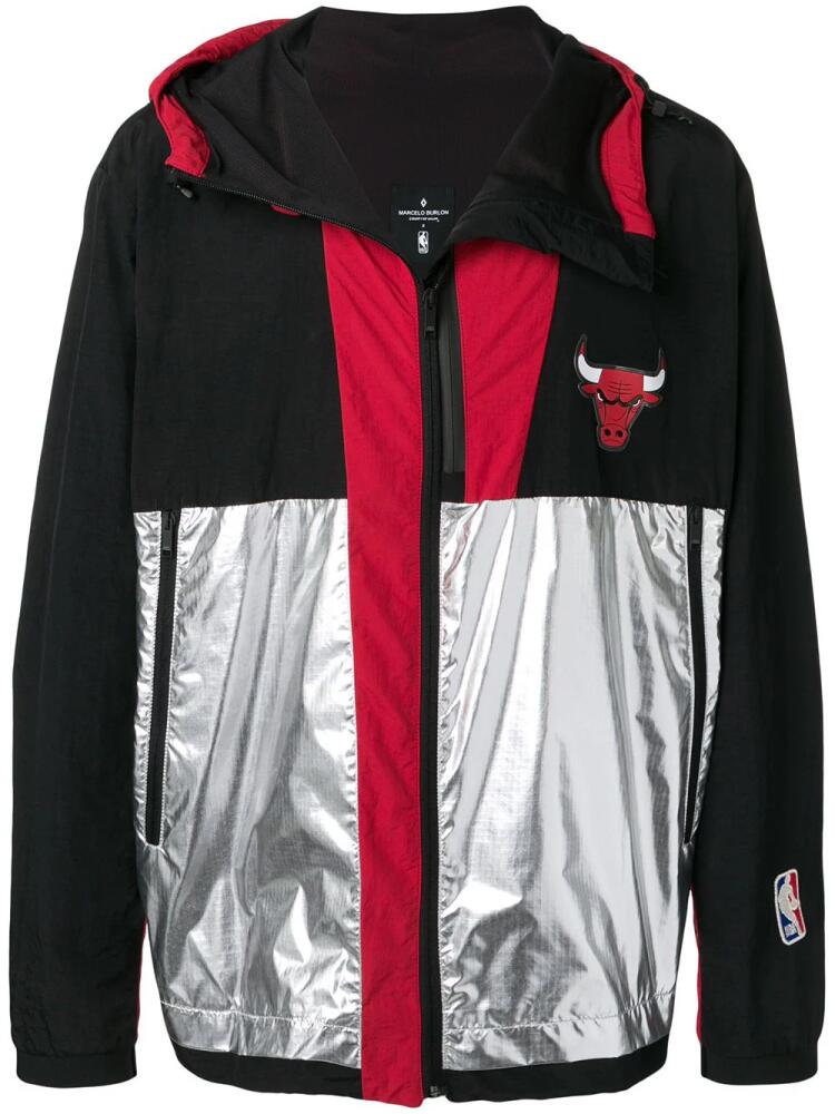 Marcelo Burlon County of Milan Chicago Bulls windbreaker - Black Cover