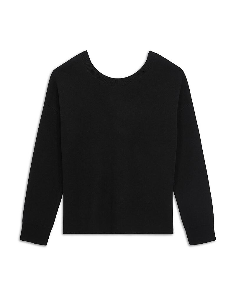 The Kooples Button Back Sweater Cover