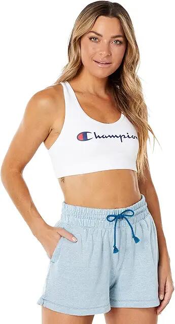 Champion The Authentic Sports Bra (White) Women's Clothing Cover