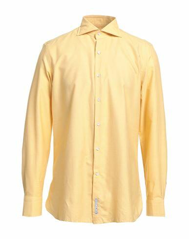 Sonrisa Man Shirt Yellow Size 15 ¾ Cotton Cover