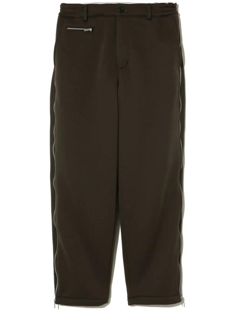 Undercover straight-leg trousers - Green Cover