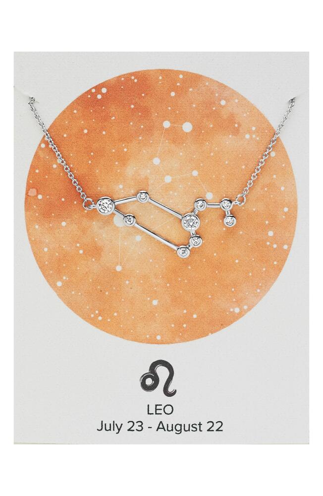 Sterling Forever Constellation Necklace in Silver - Leo Cover