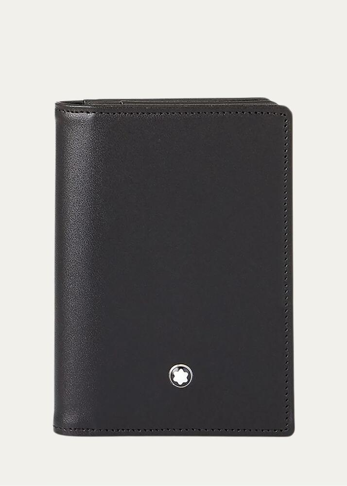 Montblanc MST Business Card Holder Gusset Black Cover