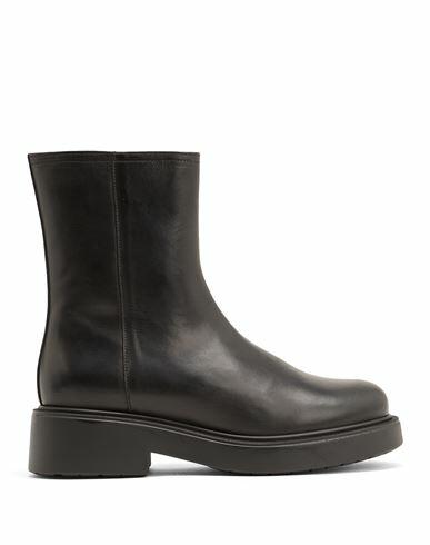 Leonardo Principi Woman Ankle boots Black Calfskin Cover