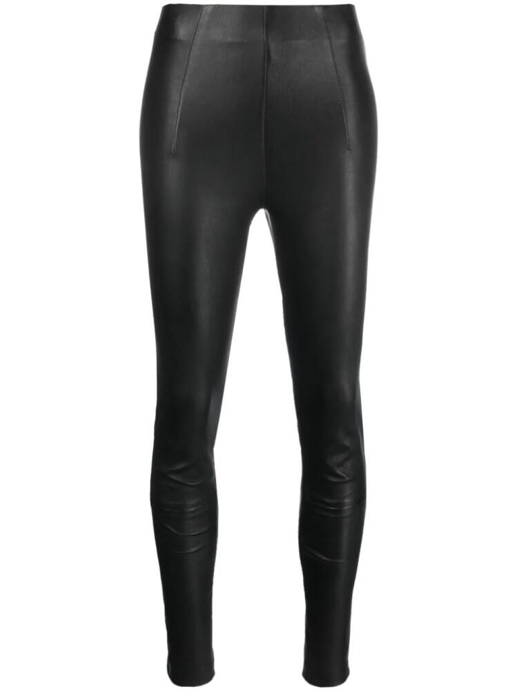 AMIRI zip-up high-waisted leggings - Black Cover