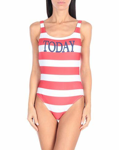 Alberta Ferretti Woman One-piece swimsuit Red Polyester, Elastane Cover