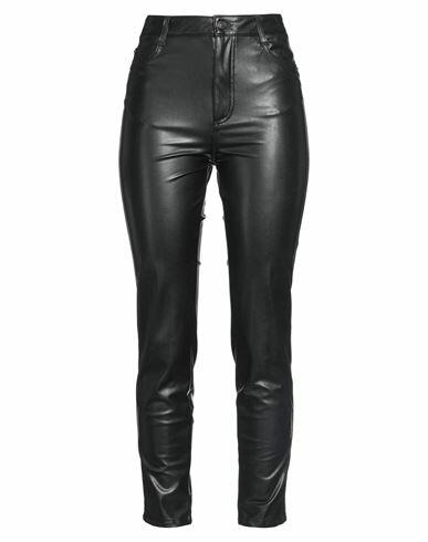 Ermanno Scervino Woman Pants Black Polyamide, Polyurethane resin Cover