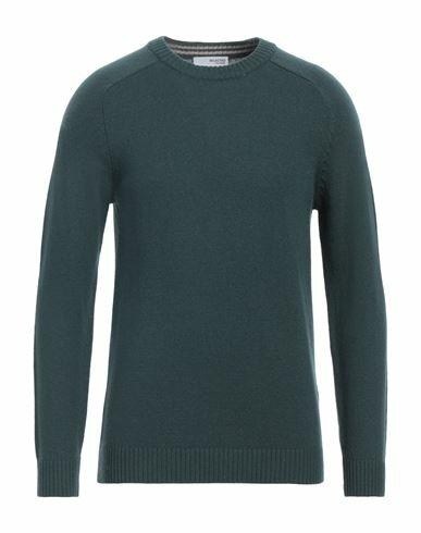 Selected Homme Man Sweater Green Lambswool Cover