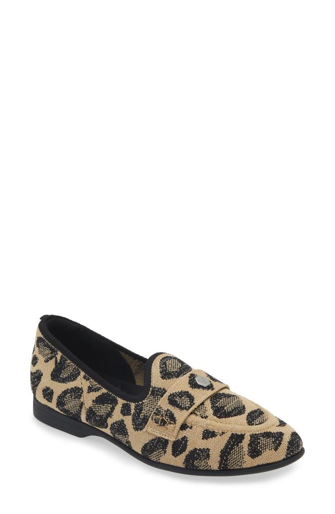 VIVAIA Eloise Loafer in Metallic Leopard Cover