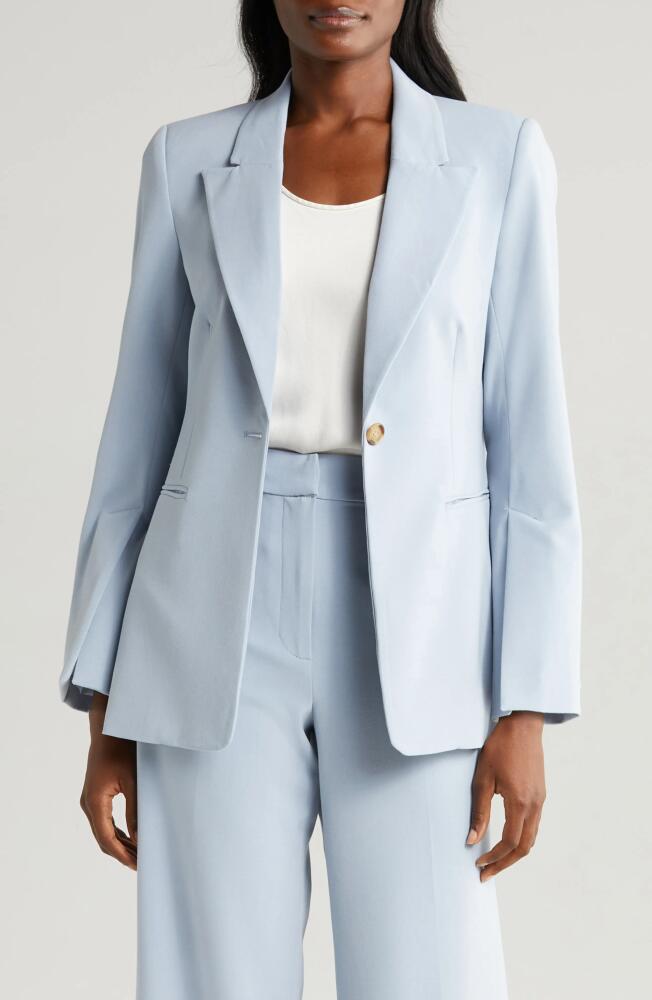 halogen(r) Split Sleeve Blazer in Slate Blue Cover