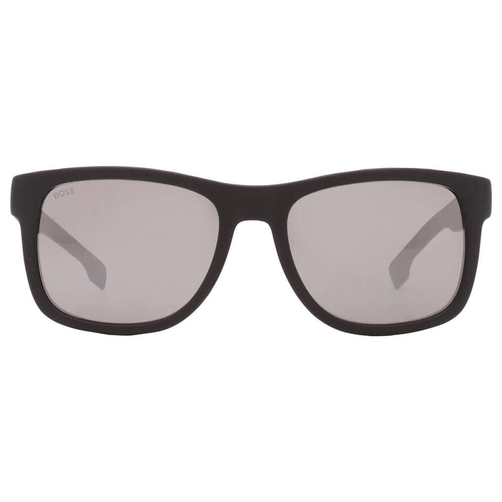 Hugo Boss Silver Square Mens Sunglasses Cover