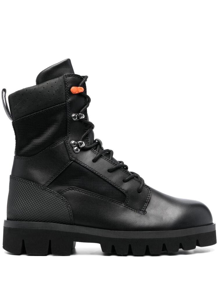 Heron Preston lace-up combat boots - Black Cover