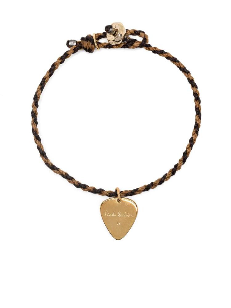 Paul Smith Plectrum braided bracelet - Brown Cover