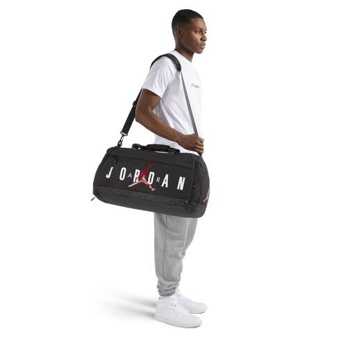 Jordan Air Duffel - Mens Black/Red/White Cover