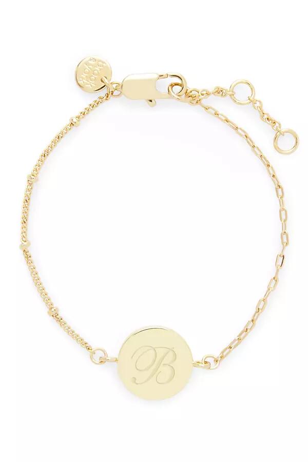 brook & york Custom Monogram Disc Charm Bracelet Cover