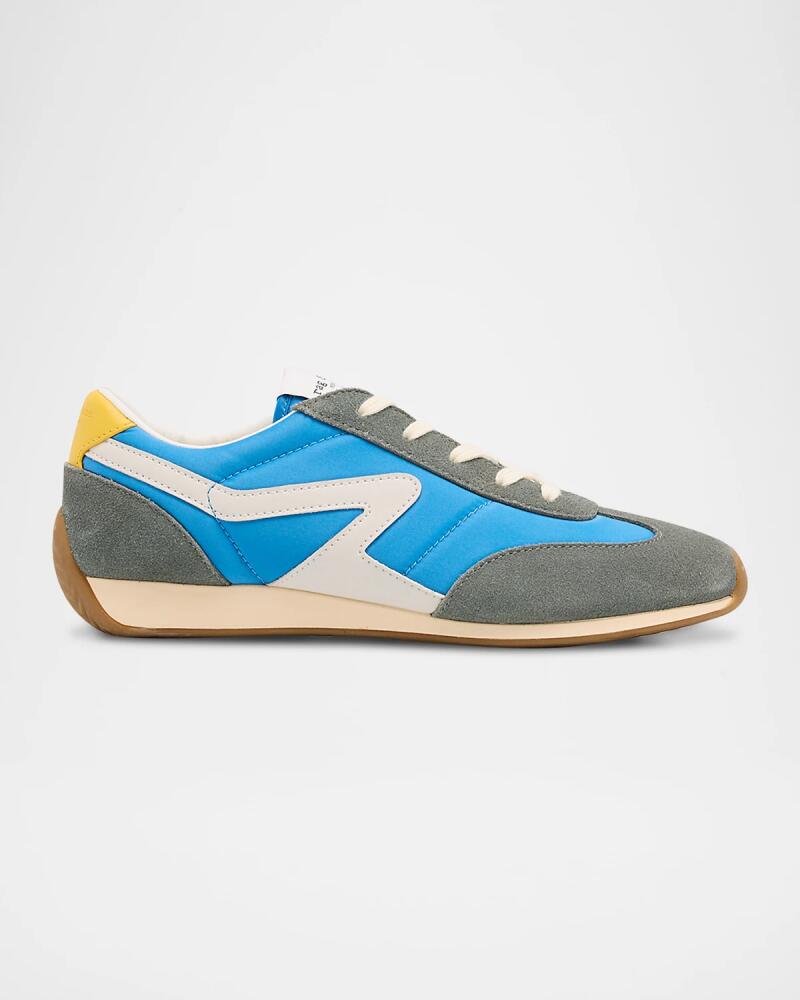 Rag & Bone Retro Mixed Leather Runner Sneakers Cover