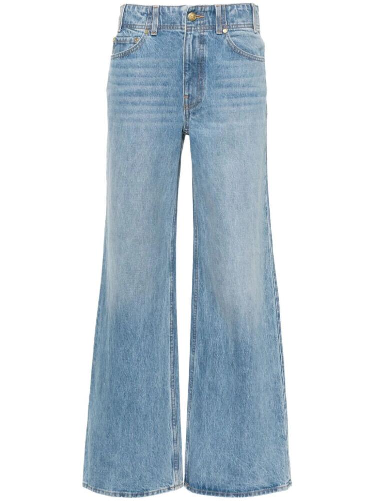 Ulla Johnson high-rise wide-leg jeans - Blue Cover