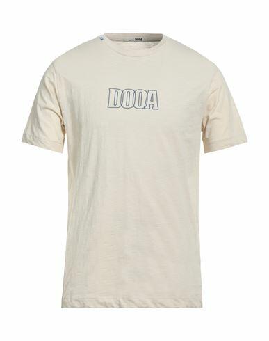 Dooa Man T-shirt Cream Cotton Cover