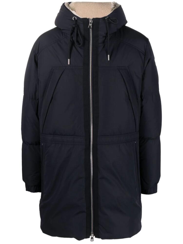 Moncler Truyere zipped parka jacket - Blue Cover