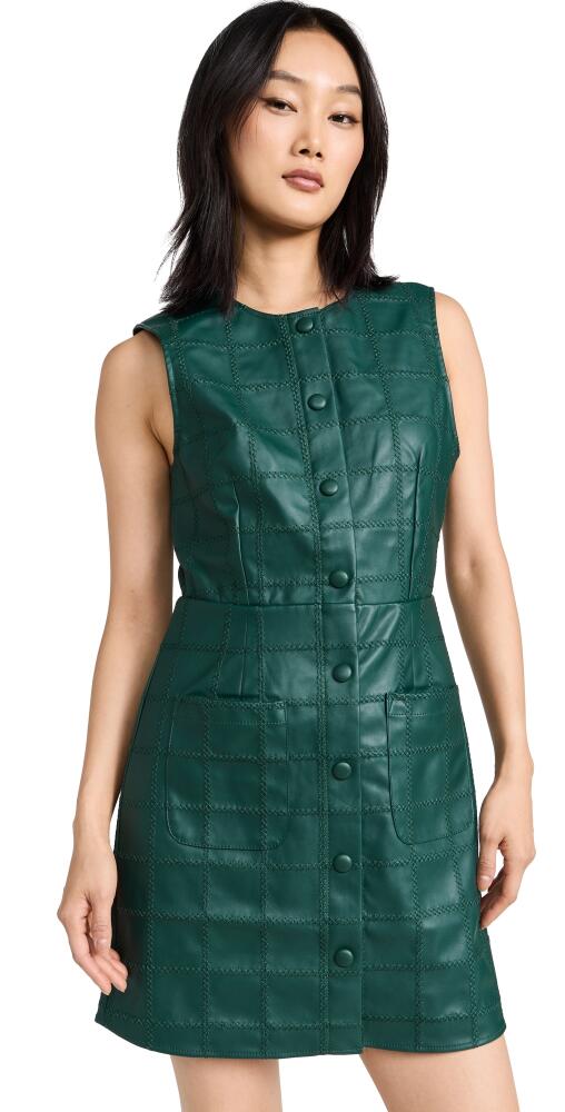 BAUM UND PFERDGARTEN Anavi Dress Darkest Spruce Green Cover