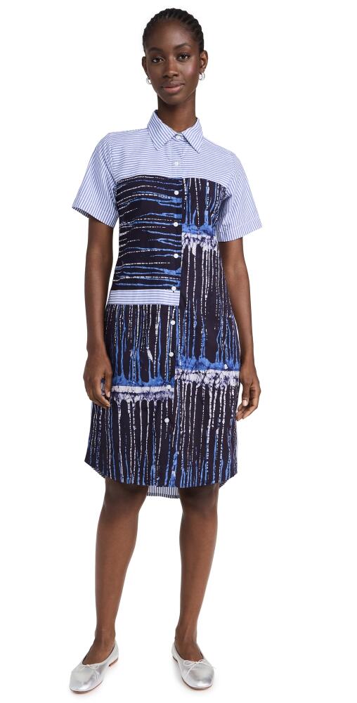 Busayo Bosede Dress Blue and White Cover