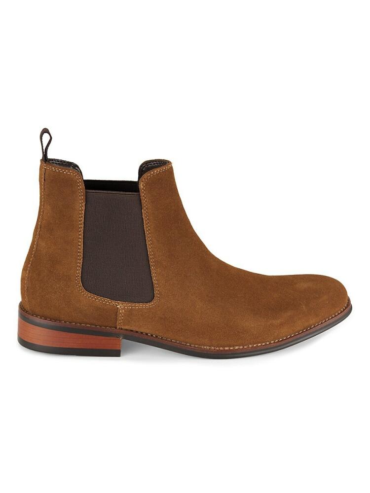 Saks Fifth Avenue Men's Andrew Suede Chelsea Boots - Toast Cover