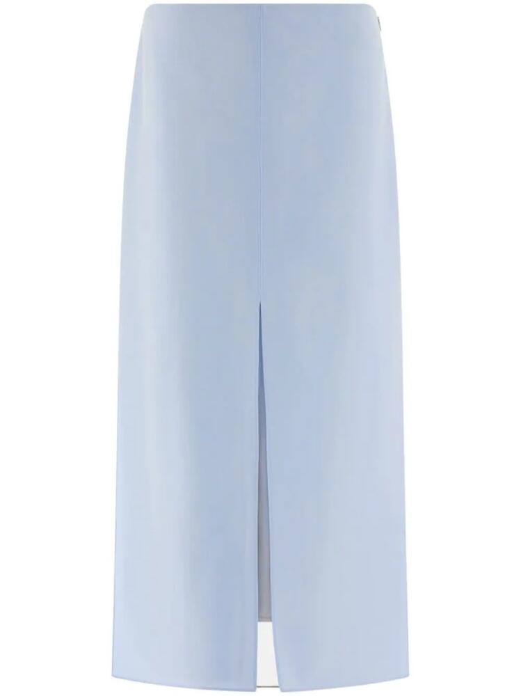 Ferragamo layered midi skirt - Blue Cover