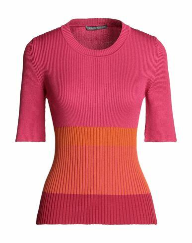 Alberta Ferretti Woman Sweater Fuchsia Cotton Cover