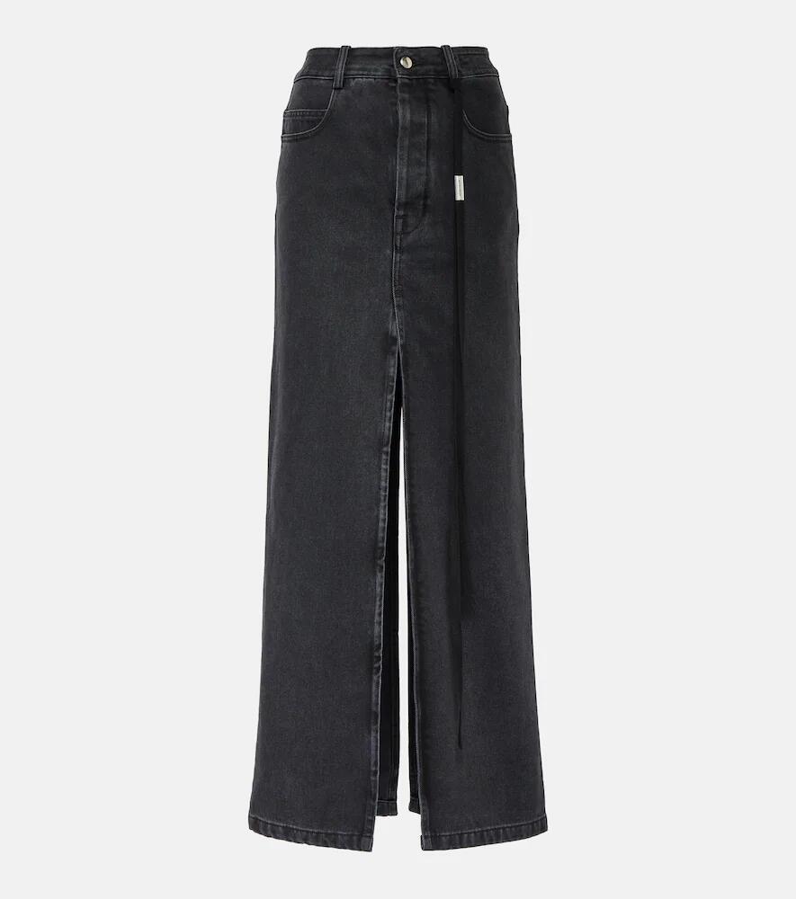 Ann Demeulemeester Denim maxi skirt Cover