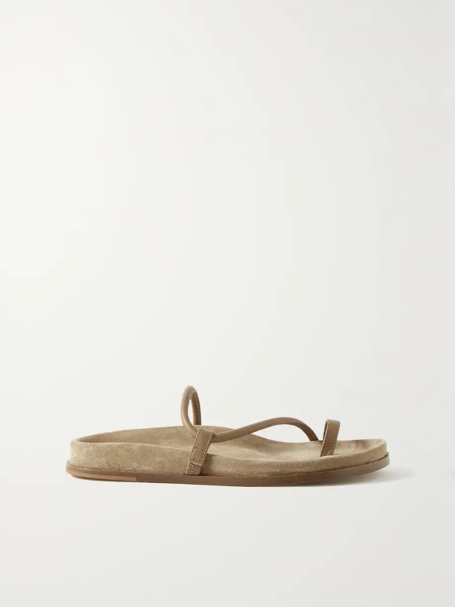 Emme Parsons - Bari Leather Sandals - Brown Cover