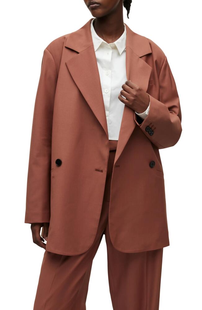 AllSaints Corin Miro Blazer in Sandstone Pink Cover