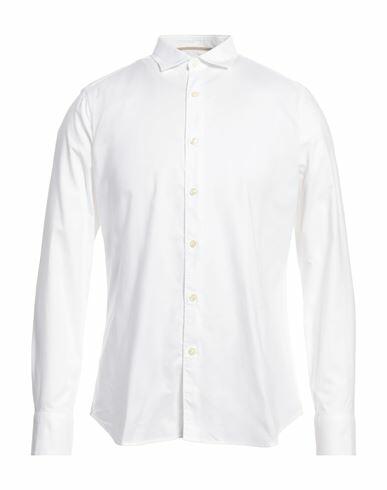 Tintoria Mattei 954 Man Shirt White Cotton Cover