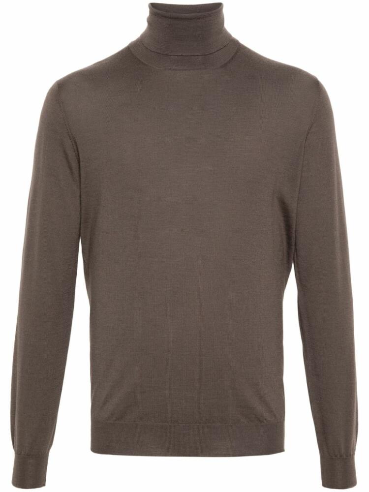 Dell'oglio roll-neck knit jumper - Grey Cover