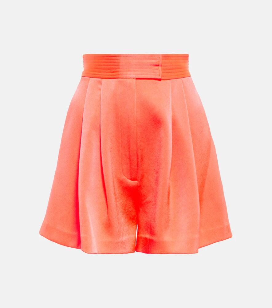 Alex Perry Porter crêpe satin shorts Cover