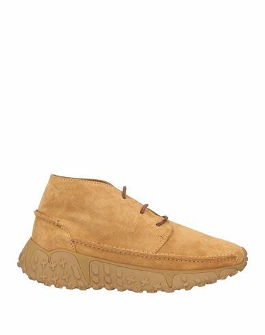 Buttero Man Ankle boots Camel Leather Cover