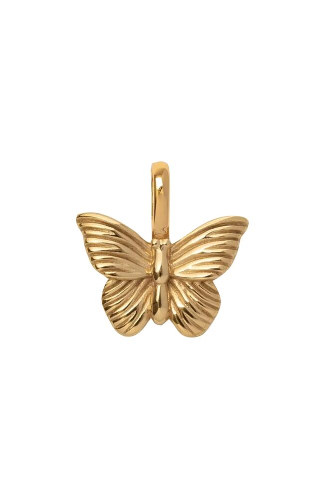 MADE BY MARY Butterfly Charm Pendant in Gold Cover